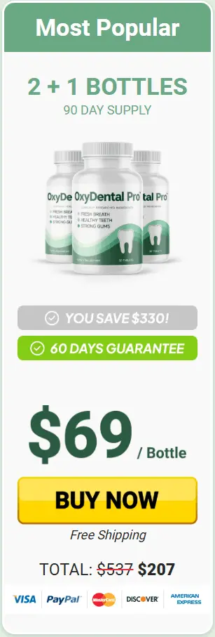 Buy OxyDental Pro 3 Bottle